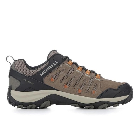 Merrell Crosslander 3 Men's Size 10.5 Hiking Trail Shoes Boulder/Brindle Brown